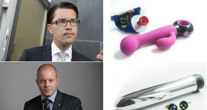 Sexleksaker, Sverigedemokraterna, Kent Ekeroth, Jimmie Åkesson